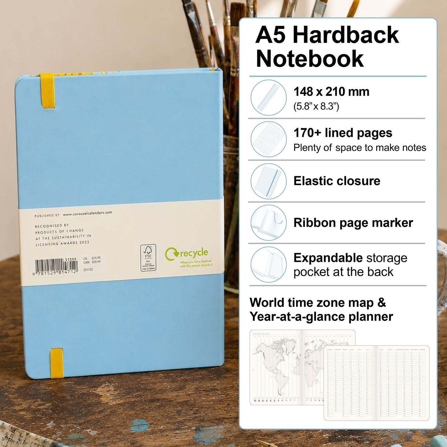 Van Gogh A5 Notebook