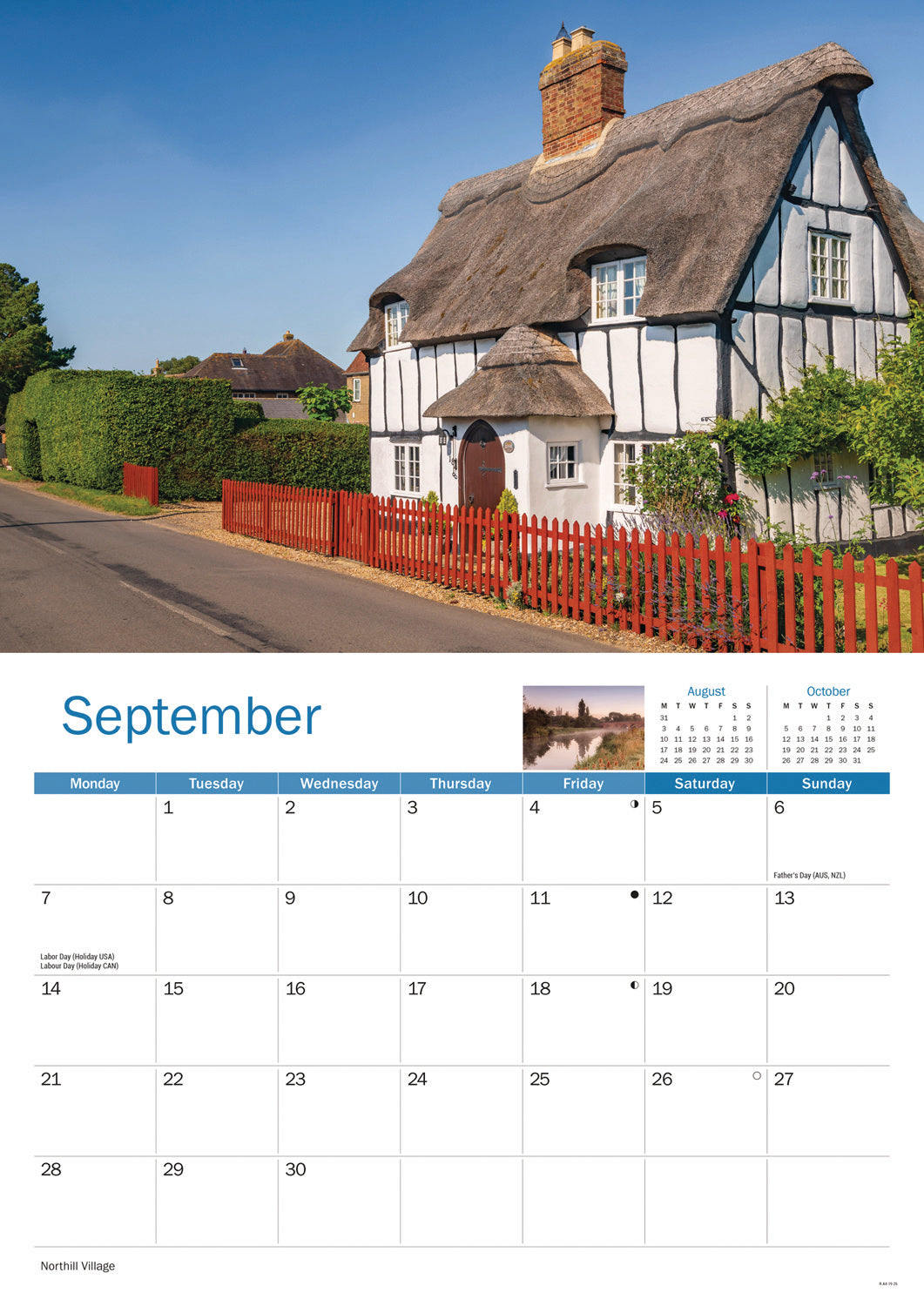 Bedfordshire A4 Calendar 2026
