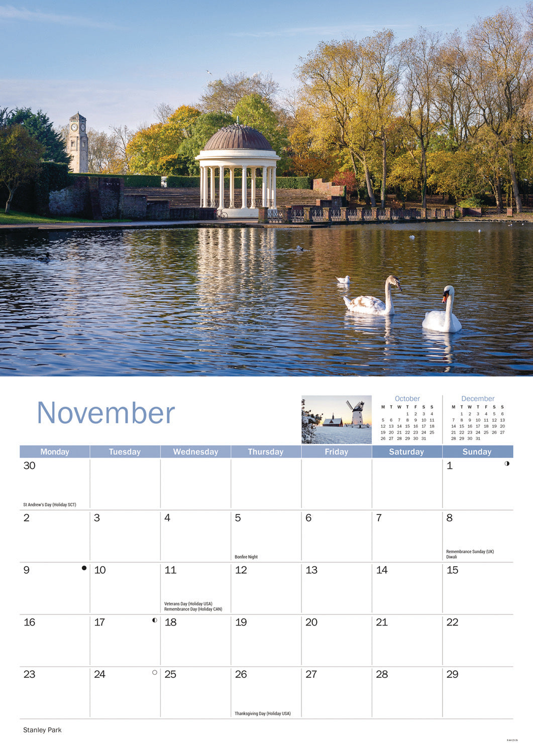 Blackpool & Fylde Coast A4 Calendar 2026