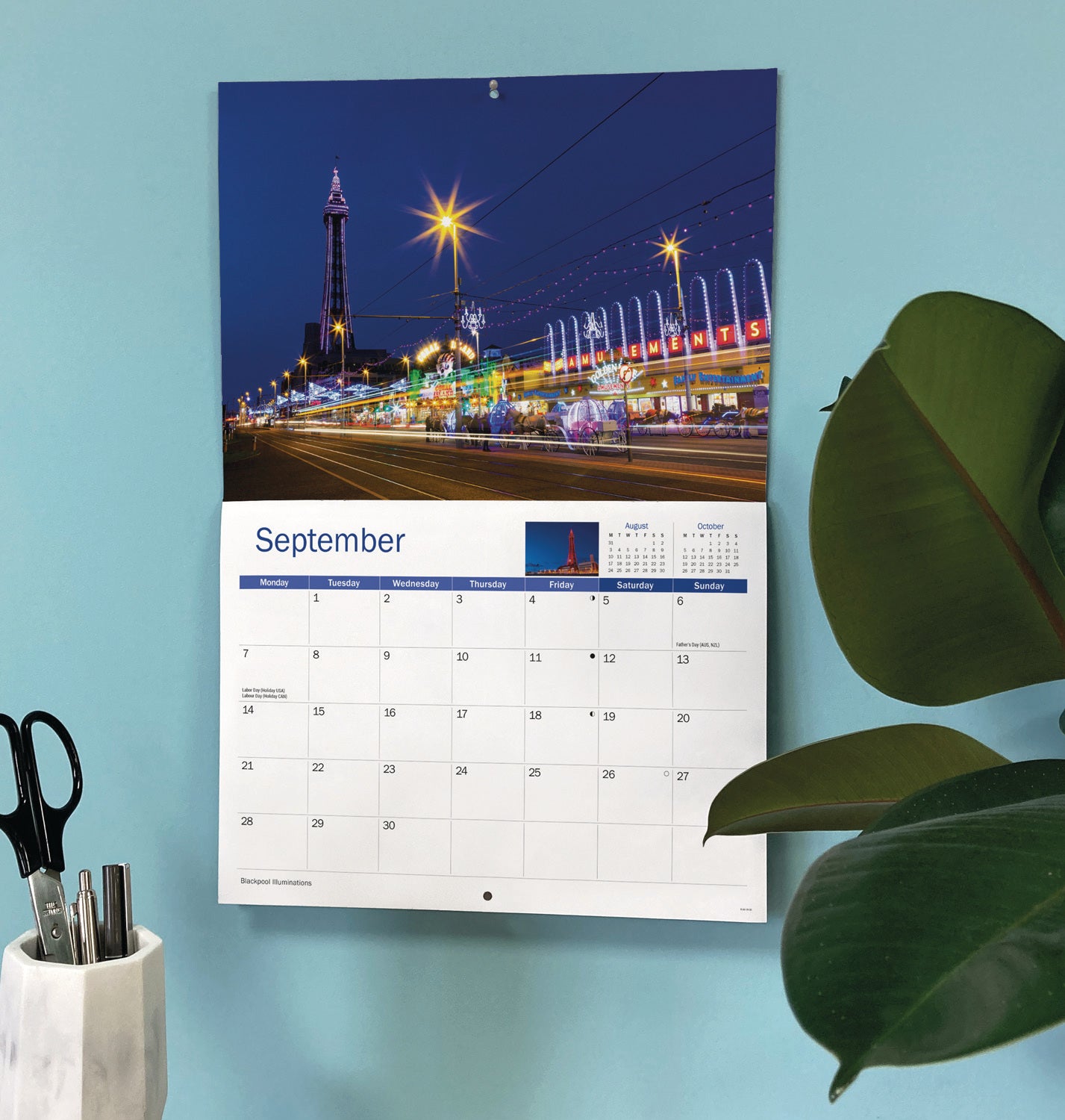 Blackpool & Fylde Coast A4 Calendar 2026