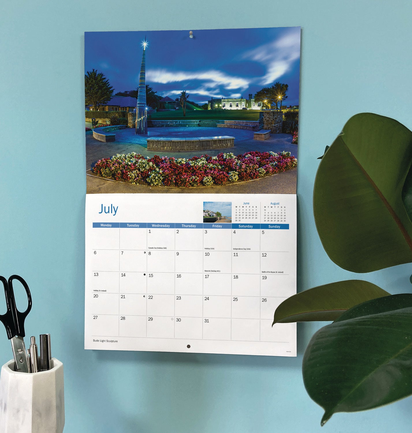 Bude A4 Calendar 2026