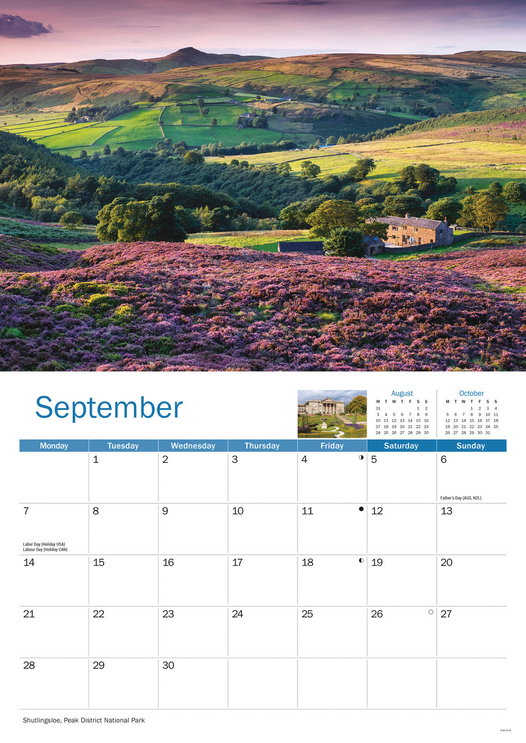 Cheshire A4 Calendar 2026