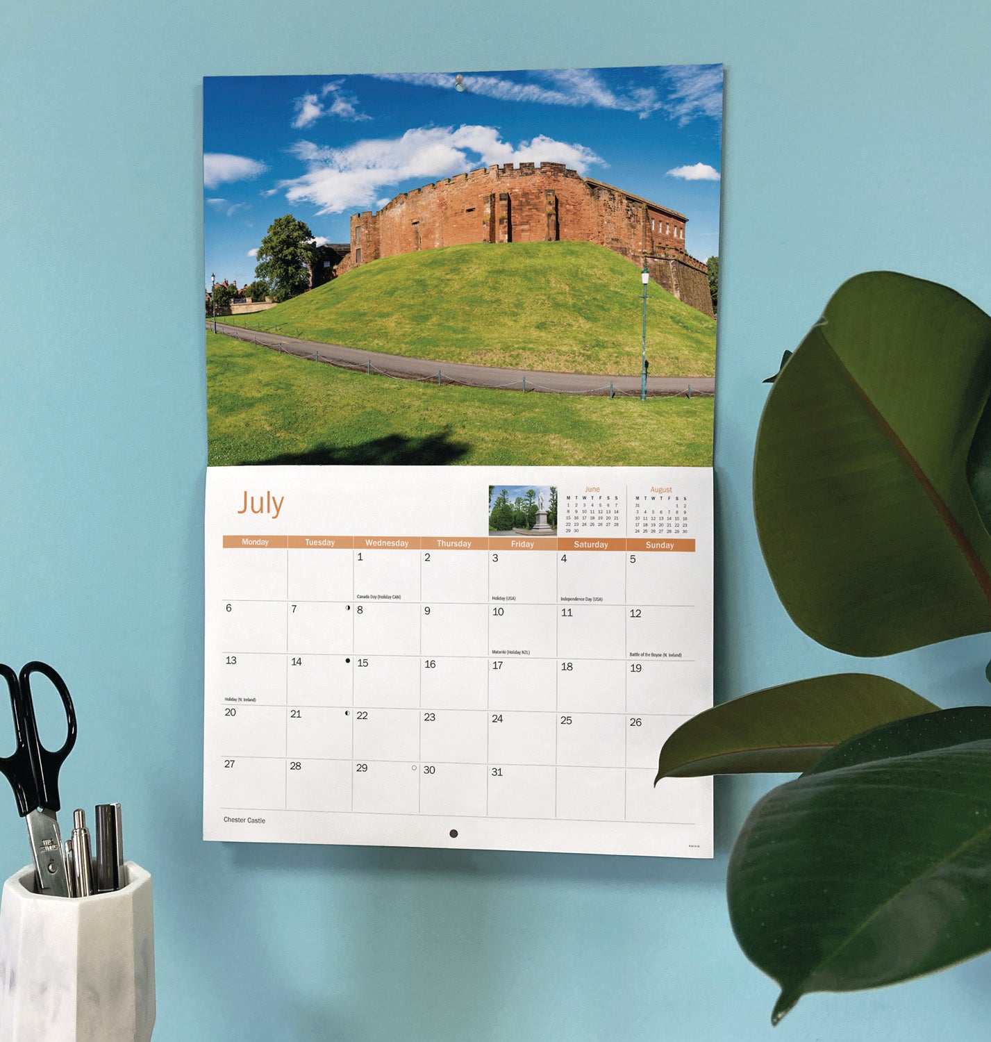 Chester A4 Calendar 2026