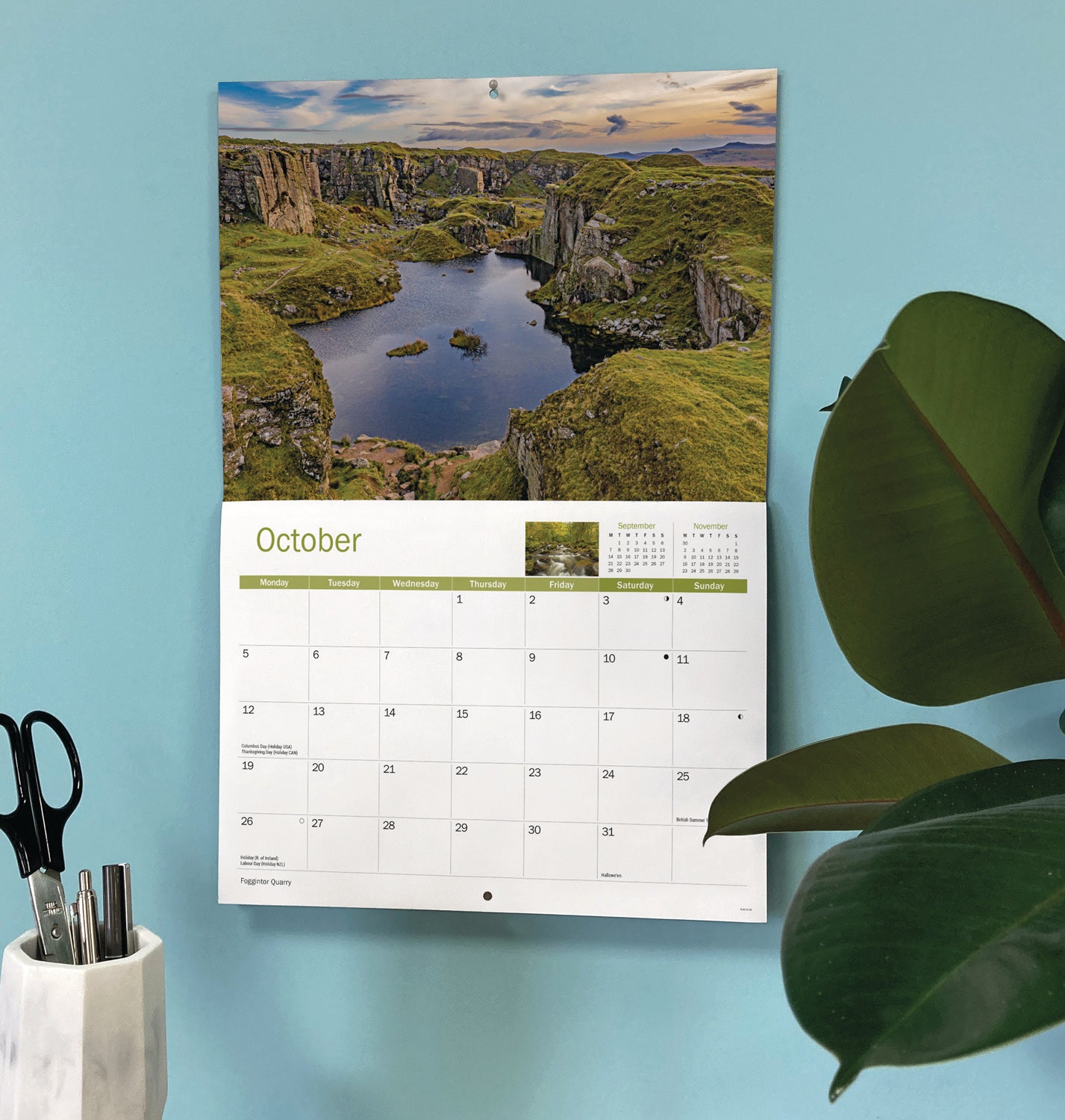 Dartmoor A4 Calendar 2026