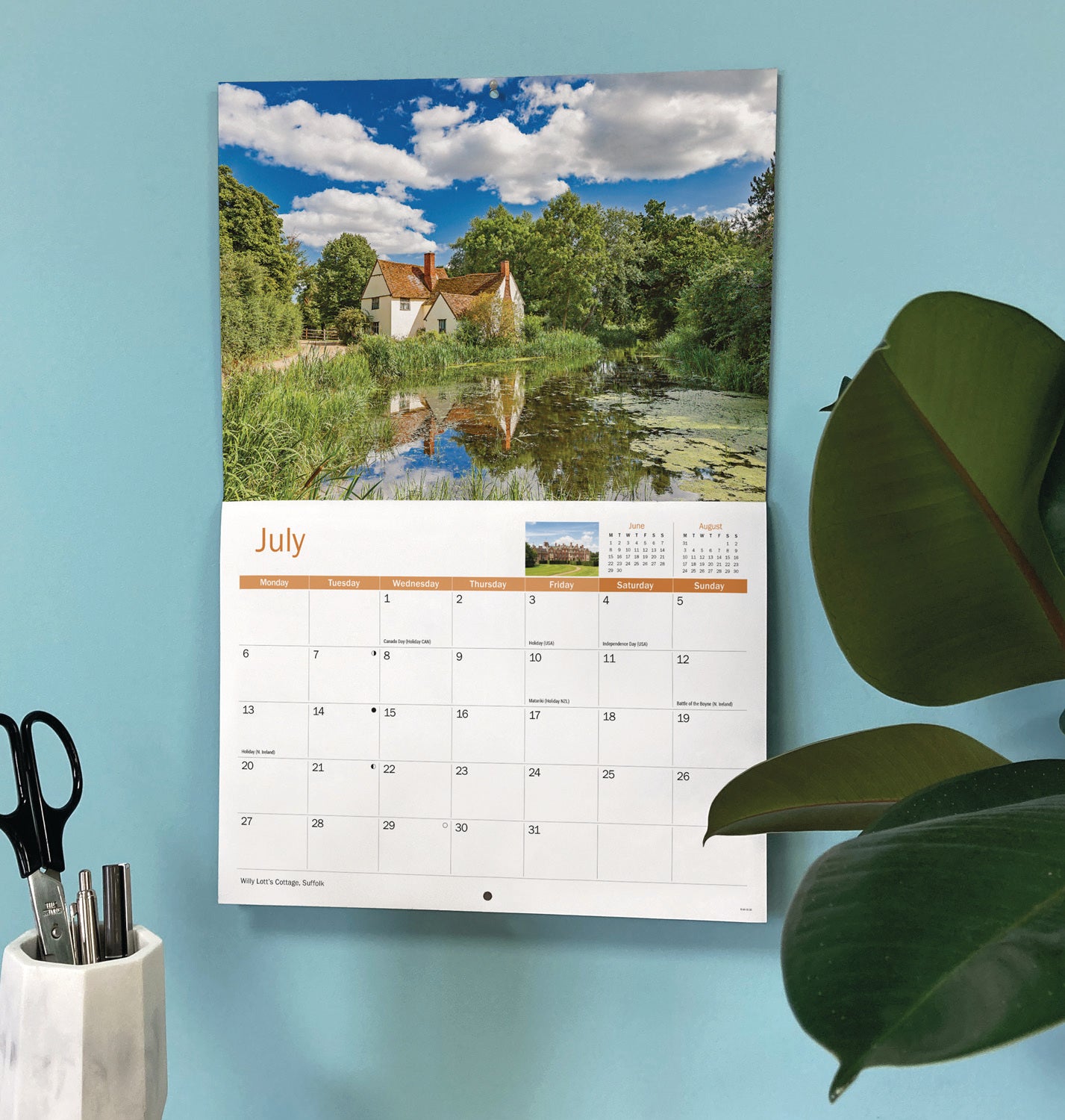 East Anglia A4 Calendar 2026