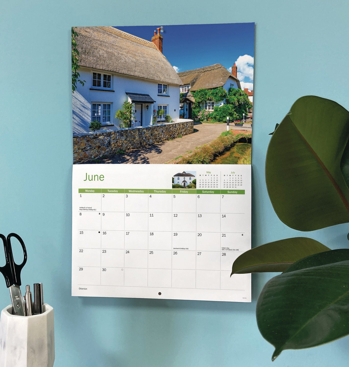 East Devon A4 Calendar 2026