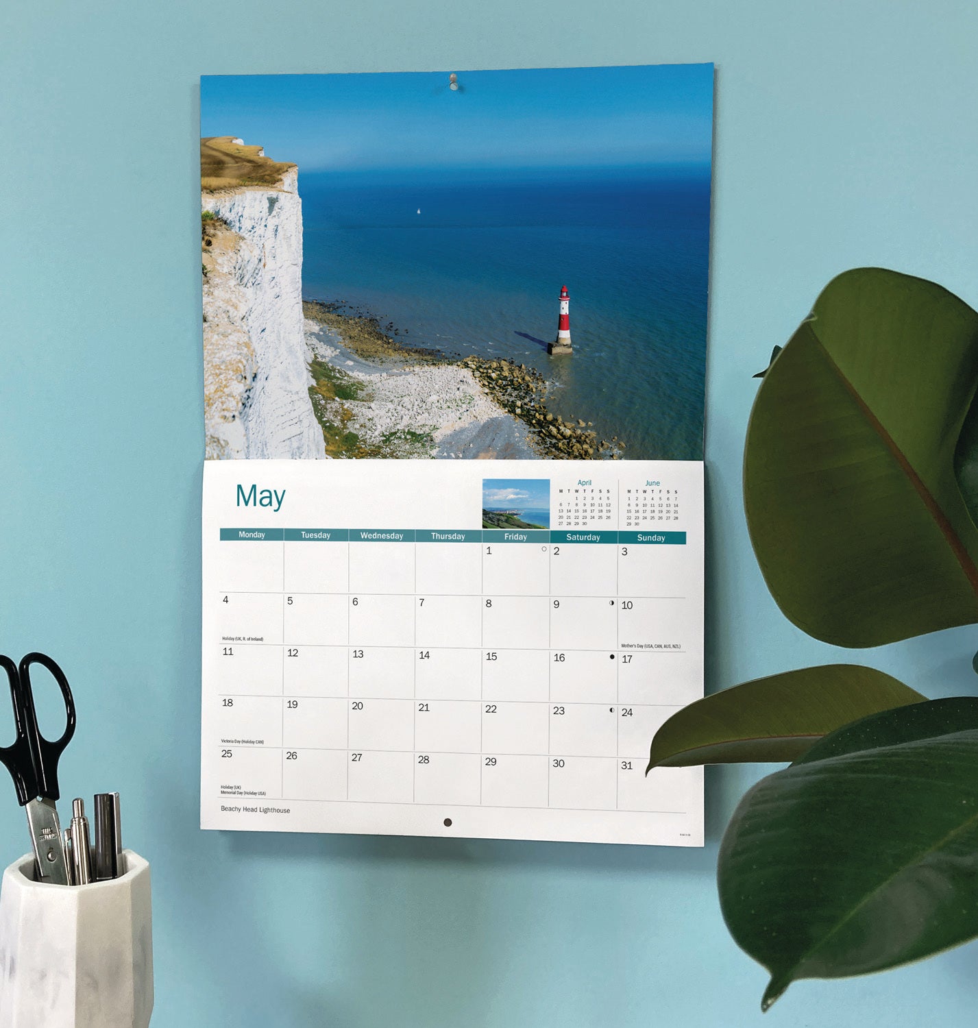 Eastbourne A4 Calendar 2026