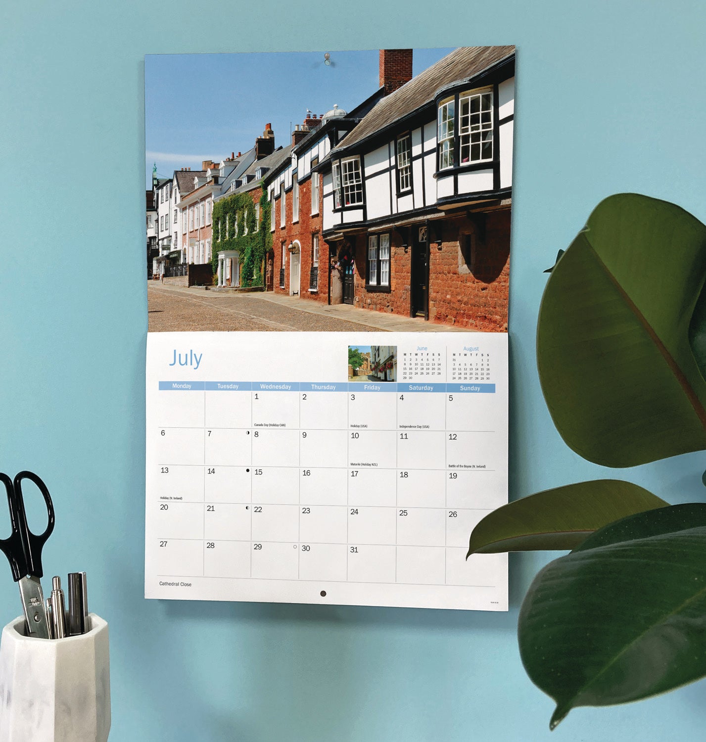 Exeter A4 Calendar 2026