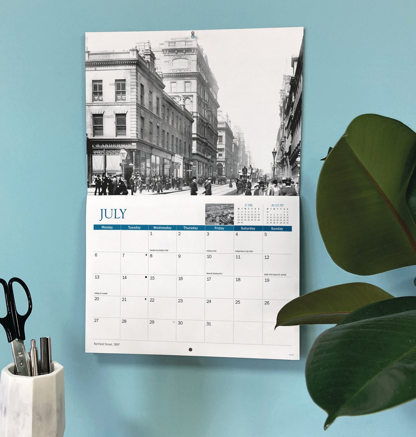 Glasgow Memories A4 Calendar 2026