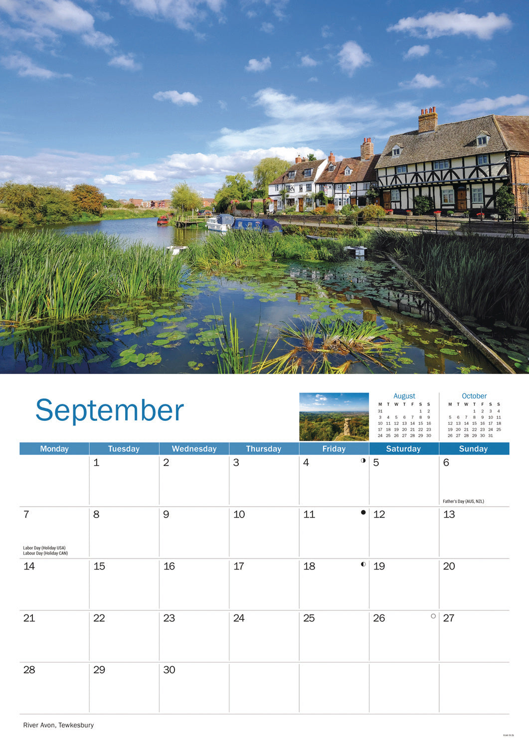 Gloucestershire A4 Calendar 2026