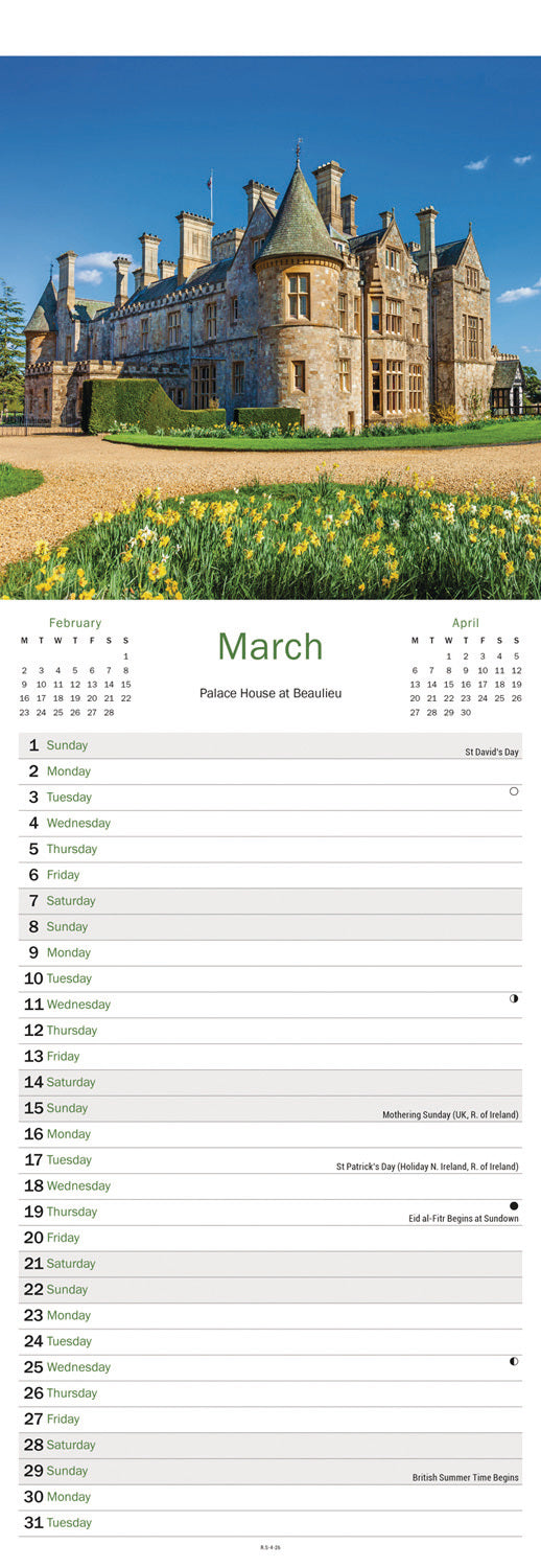 Hampshire Slim Calendar 2026