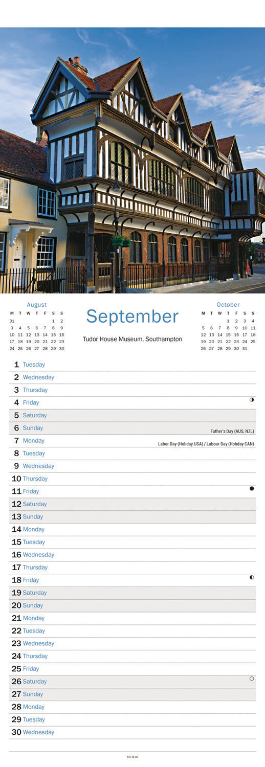 Hampshire Slim Calendar 2026