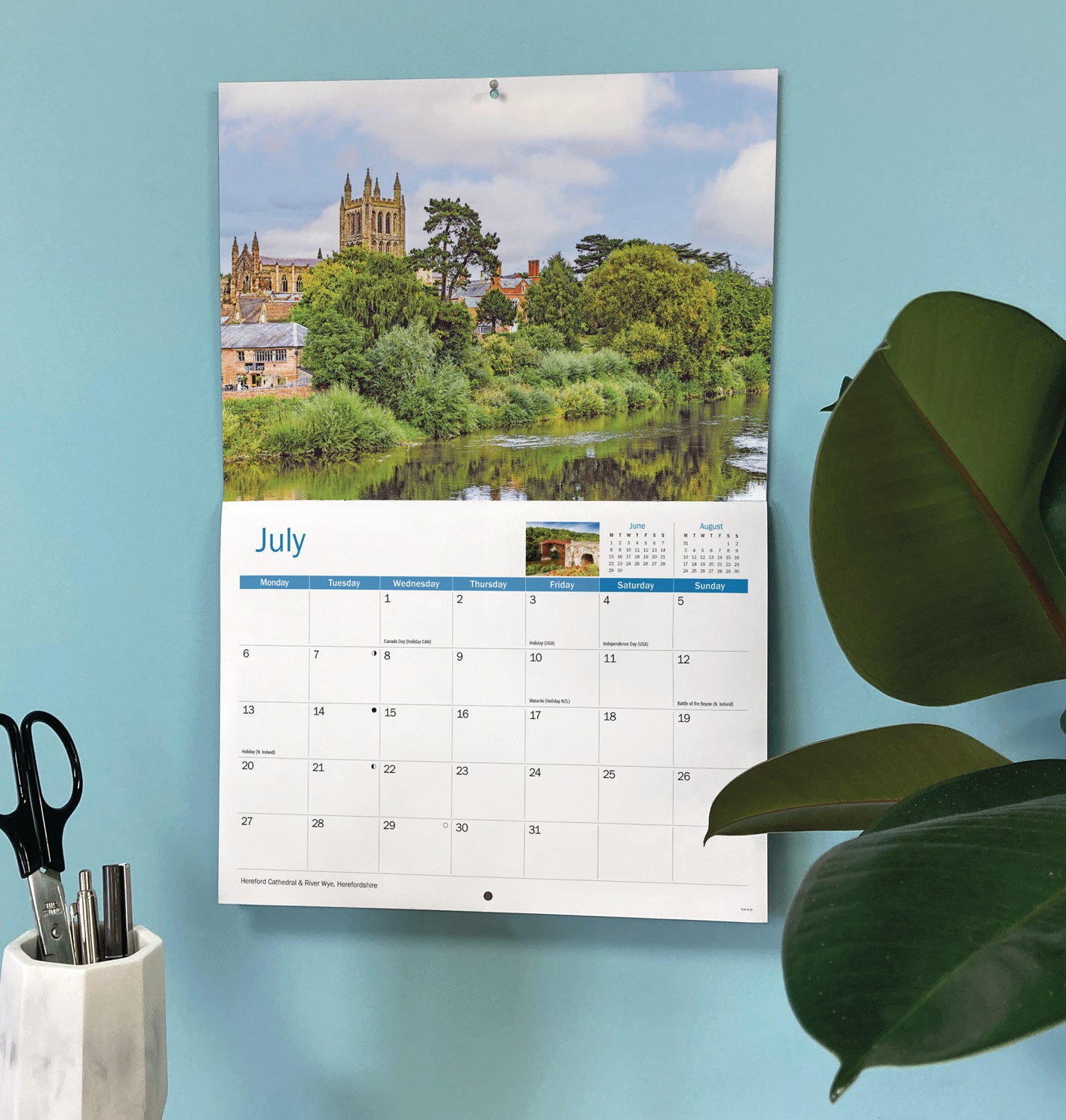 Heart Of England A4 Calendar 2026