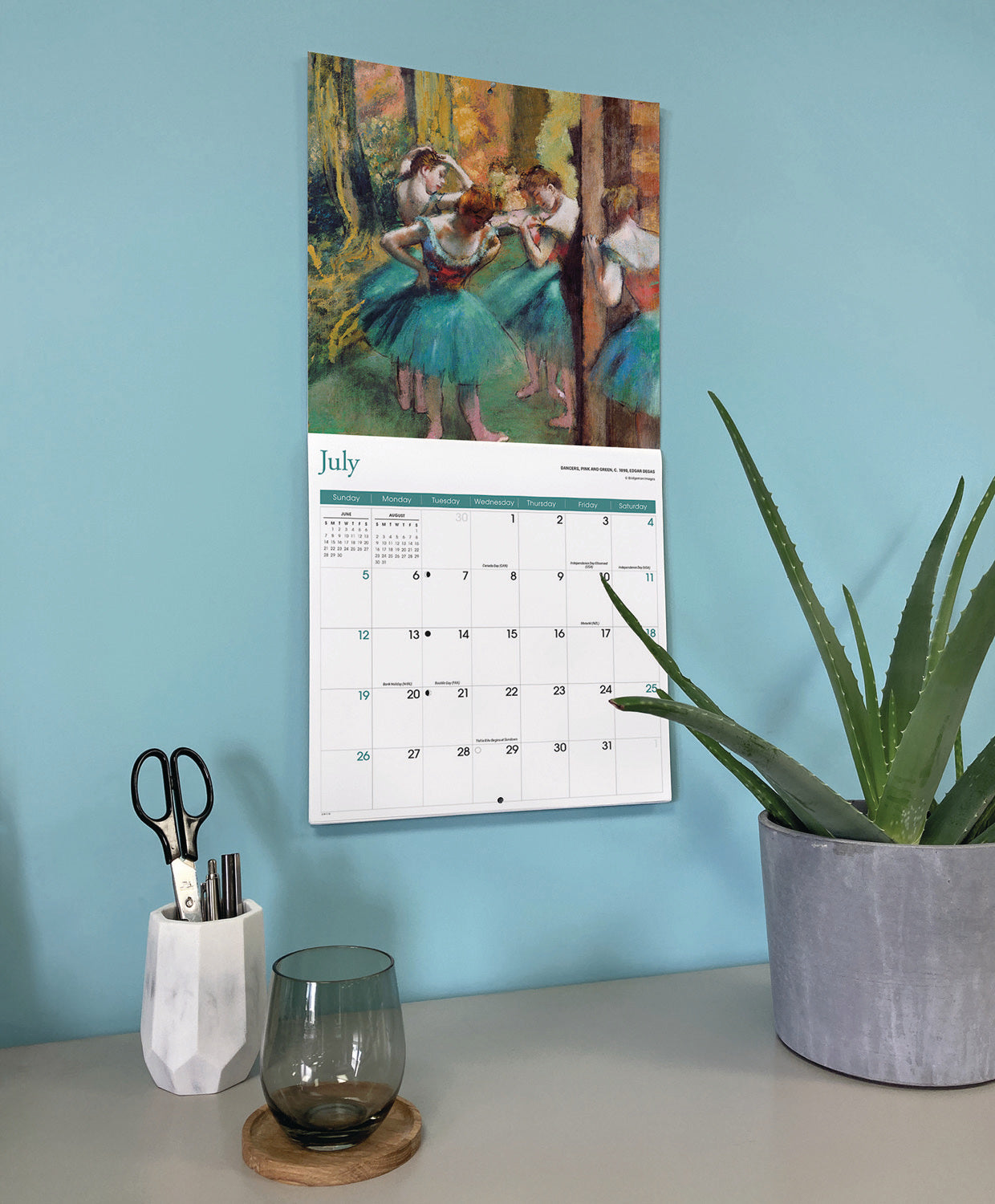 Impressionist Wall Calendar 2026