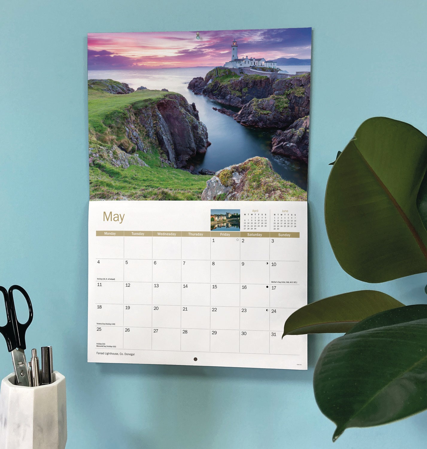 Ireland Eire A4 Calendar 2026