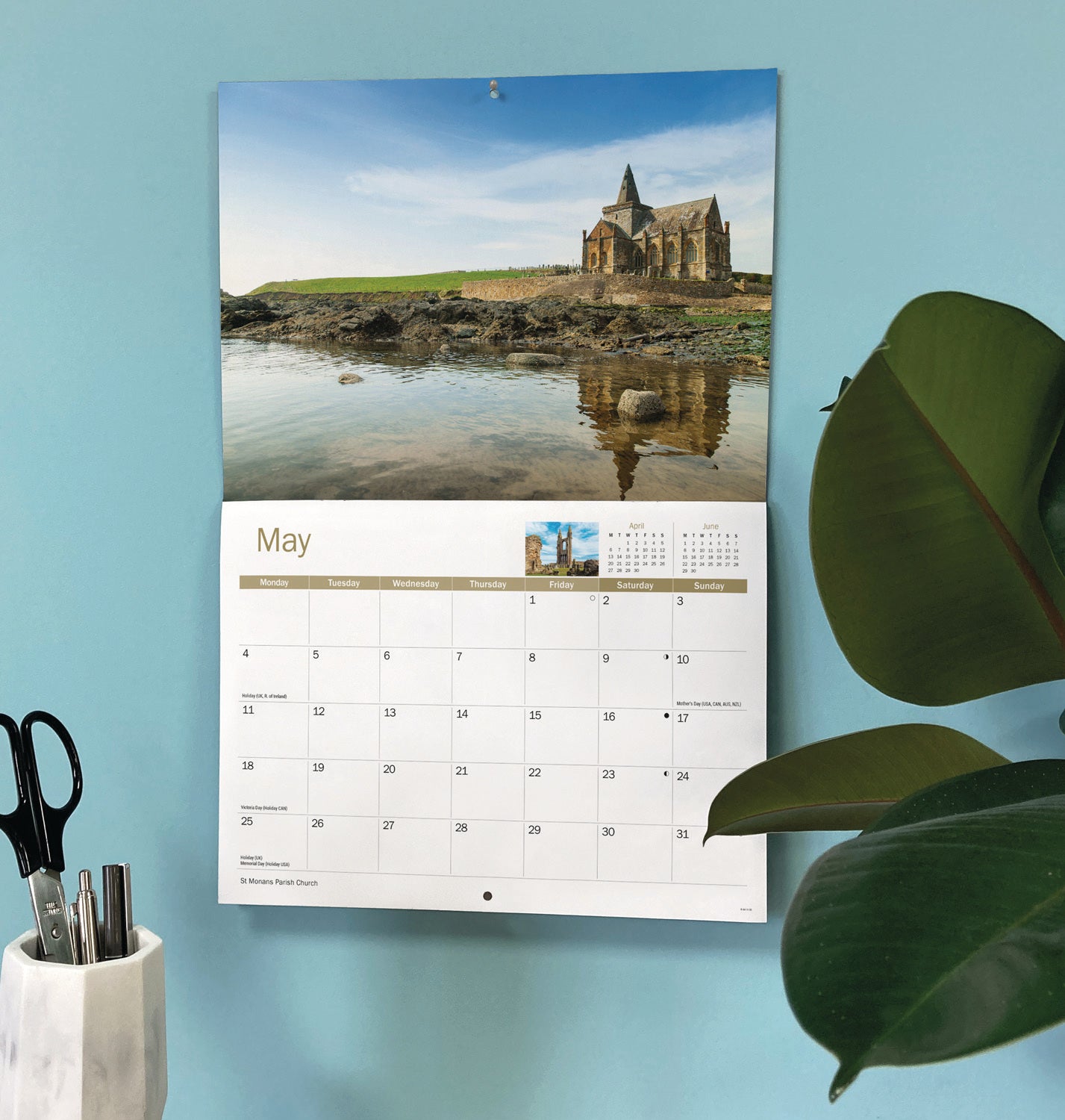 Kingdom of Fife A4 Calendar 2026