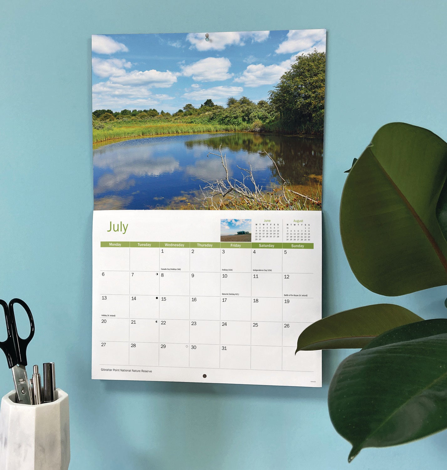 Lincolnshire A4 Calendar 2026