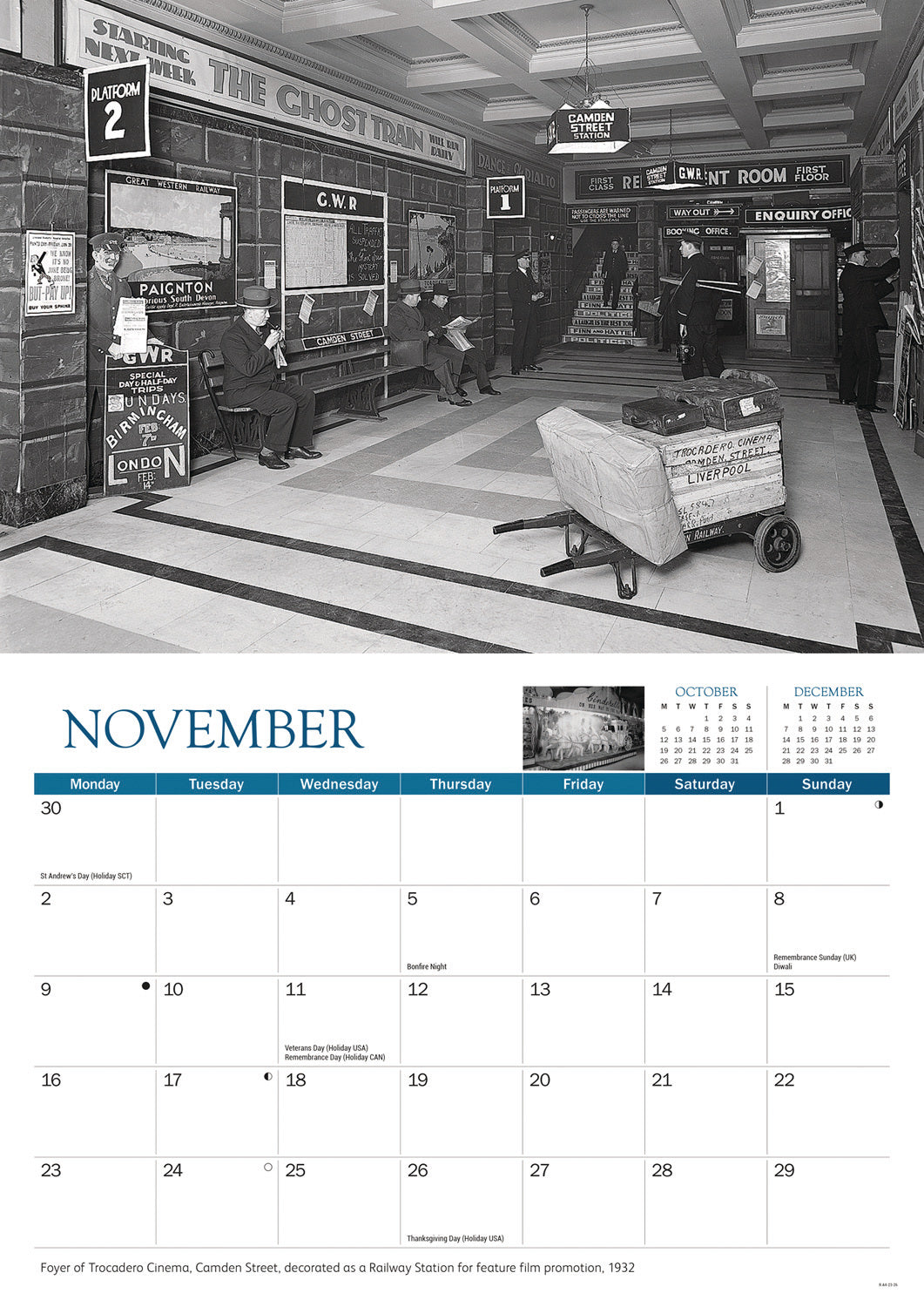 Liverpool Memories A4 Calendar 2026