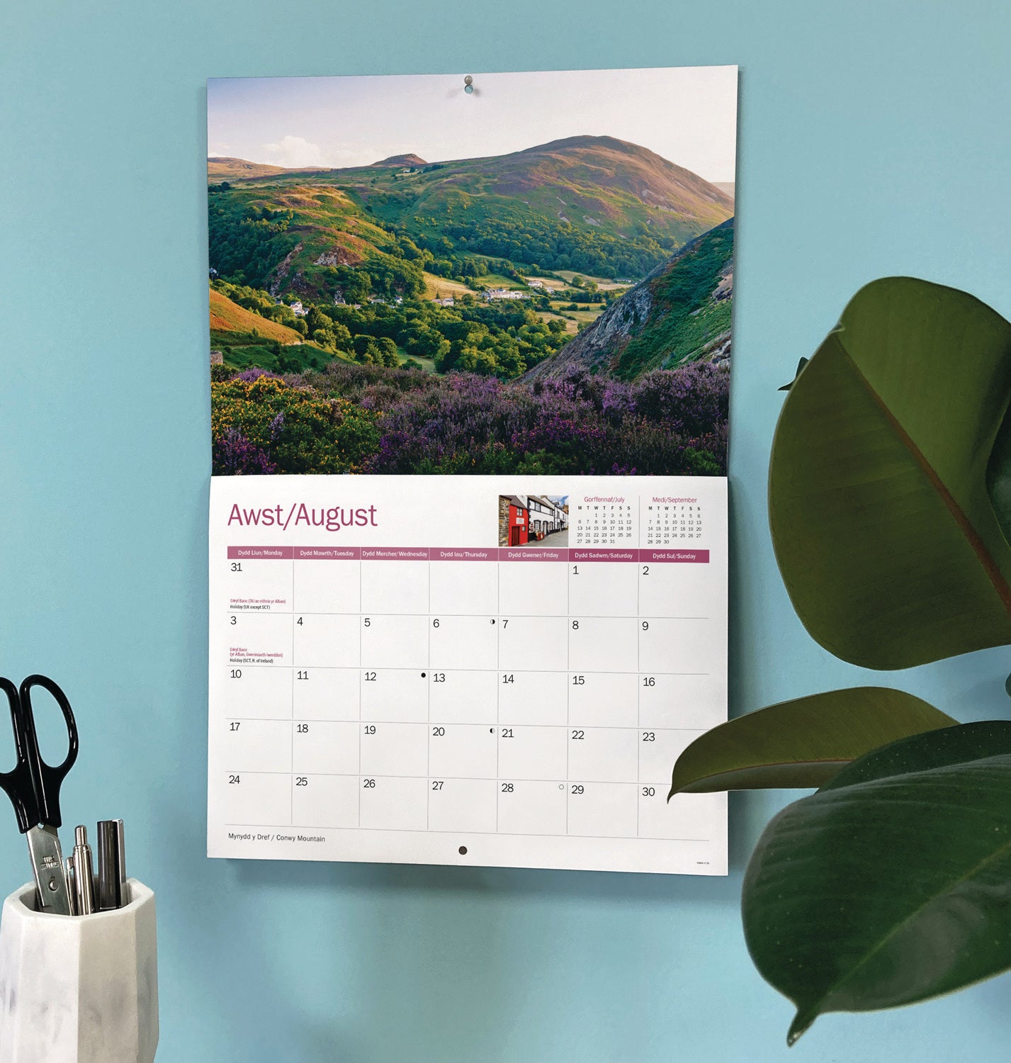 Llandudno and Conwy A4 Calendar 2026