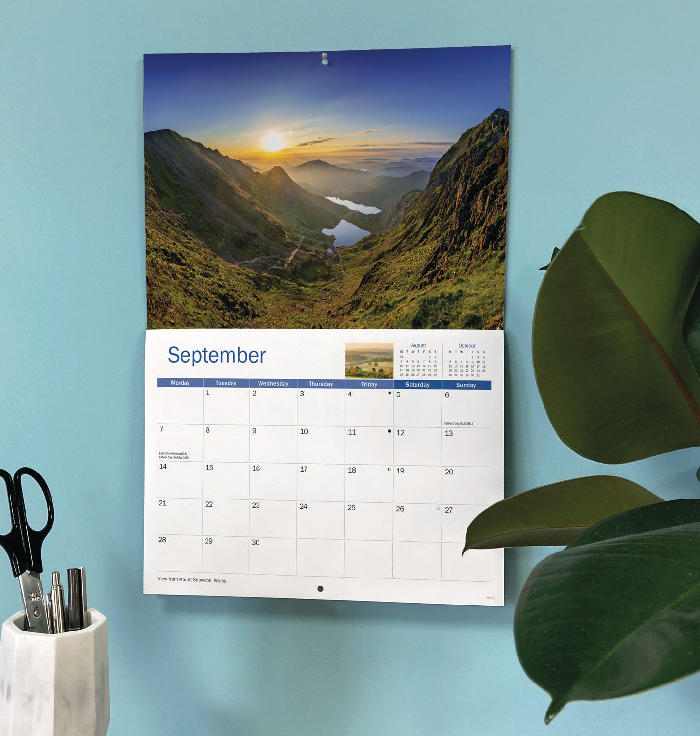 Rural Britain A4 Calendar 2026
