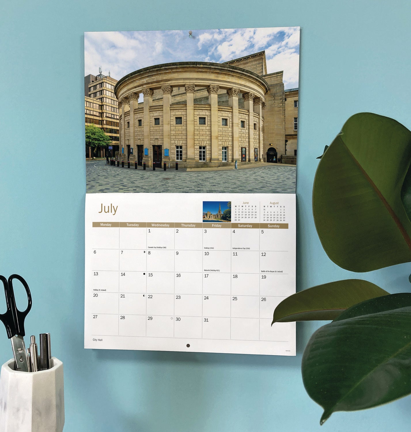 Sheffield A4 Calendar 2026