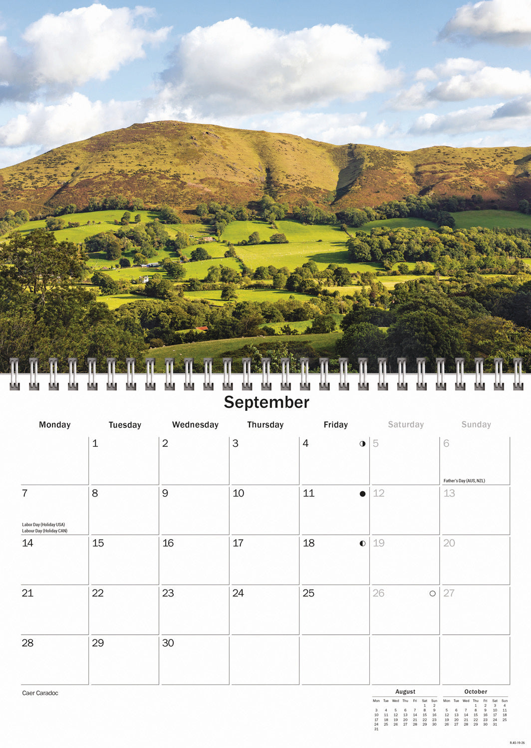 Shropshire A5 Calendar 2026