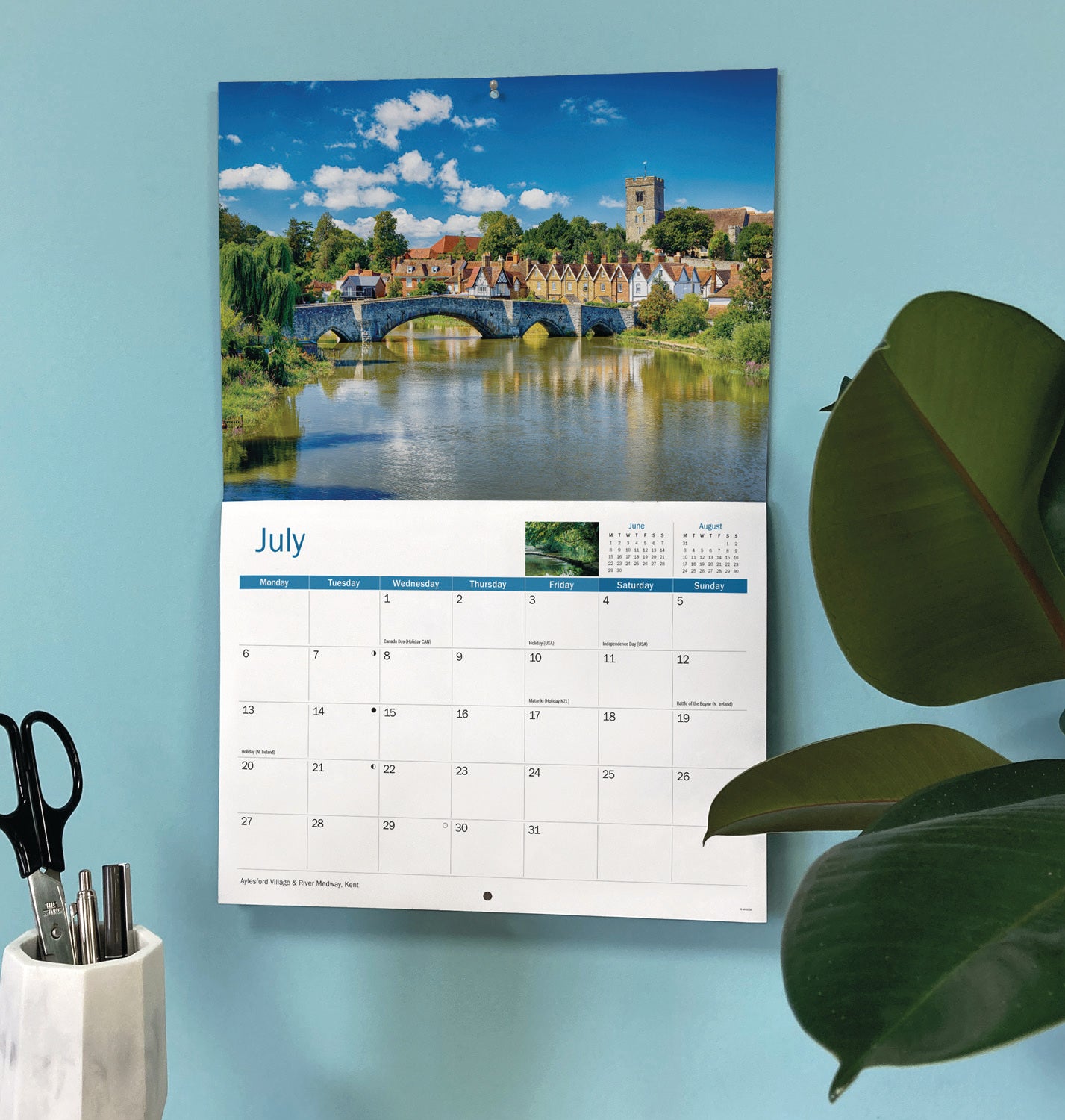 South East England A4 Calendar 2026