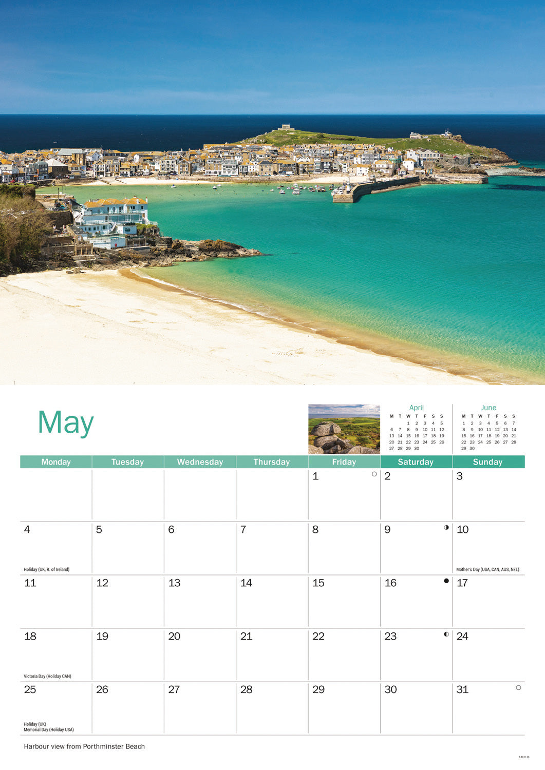St Ives A4 Calendar 2026