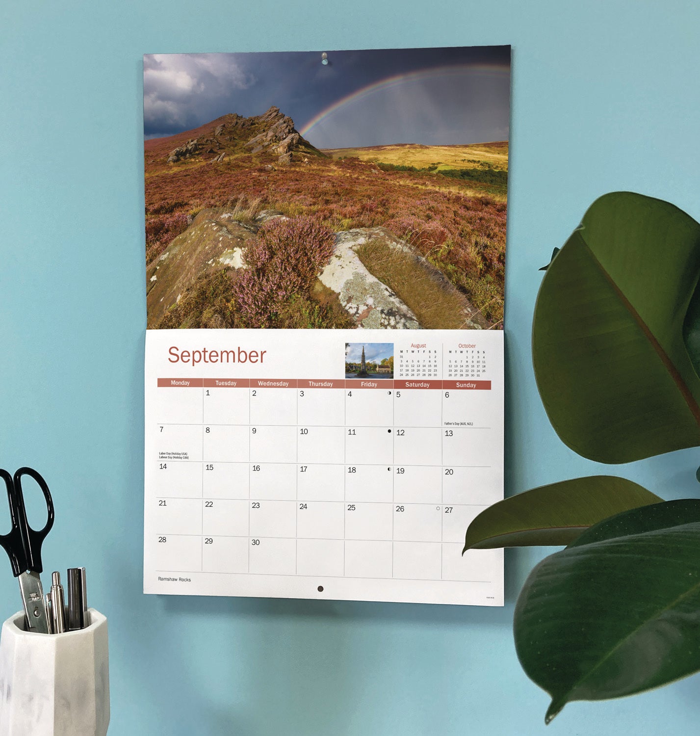 Staffordshire A4 Calendar 2026