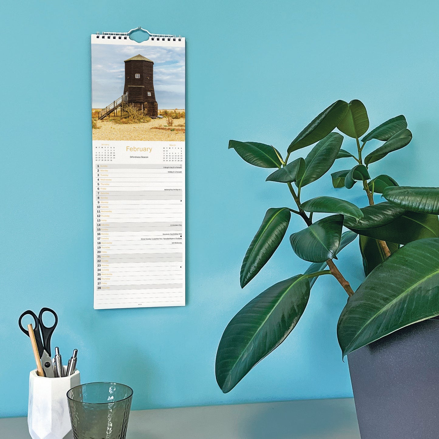 Suffolk Slim Calendar 2026