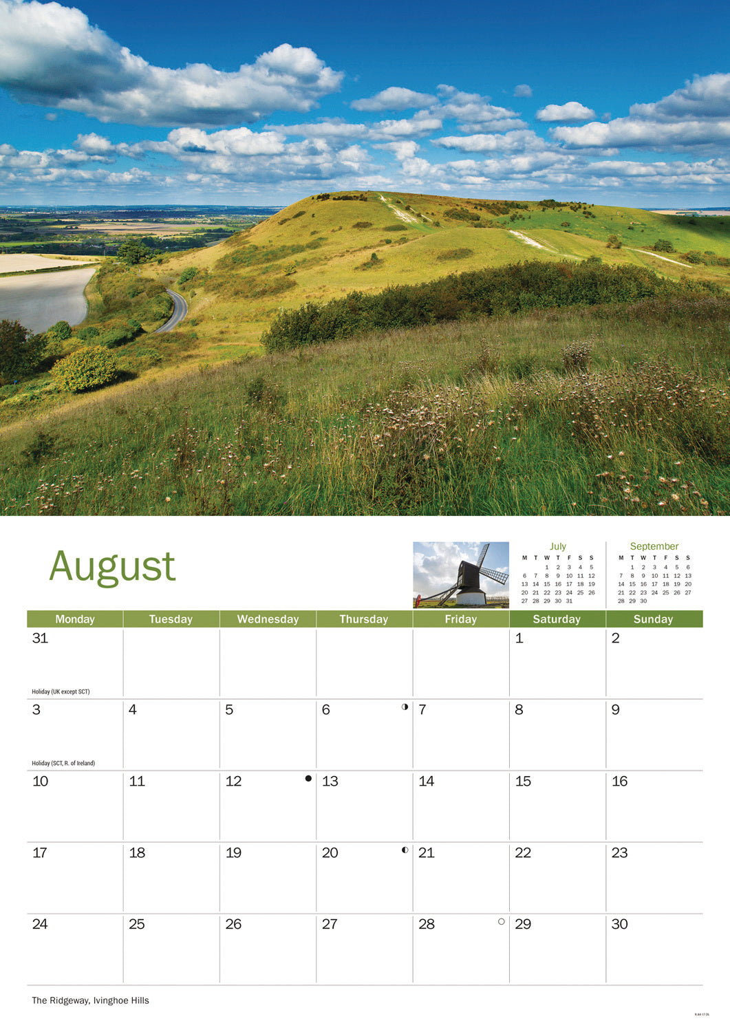 Thames & Chilterns A4 Calendar 2026