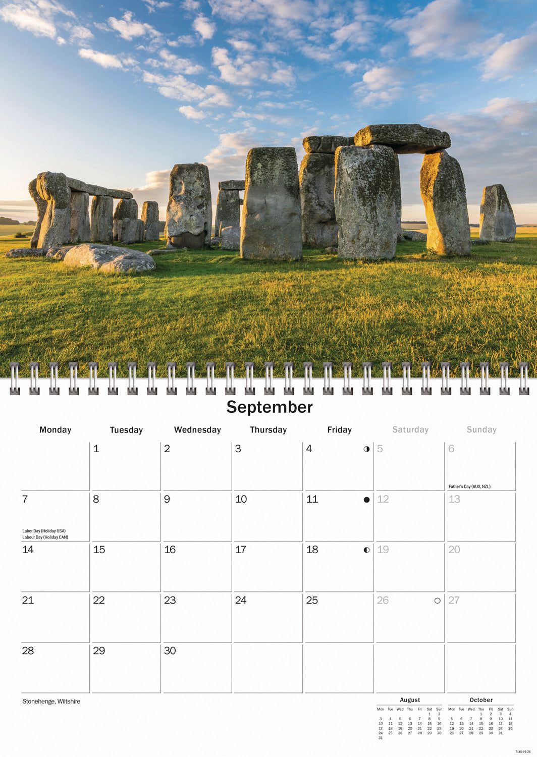West Country A5 Calendar 2026