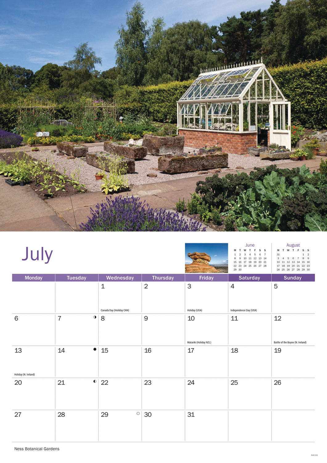 Wirral A4 Calendar 2026