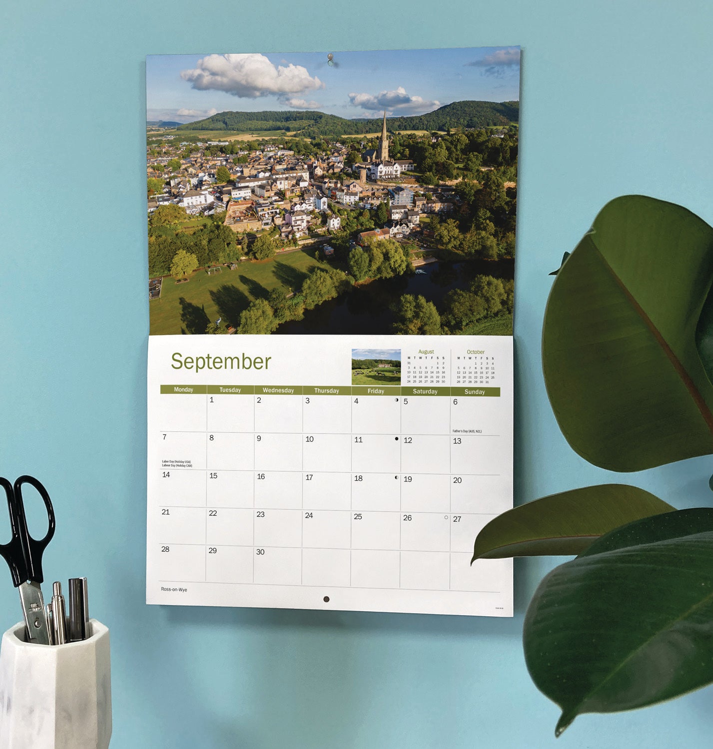Wye Valley & The Forest of Dean A4 Calendar 2026