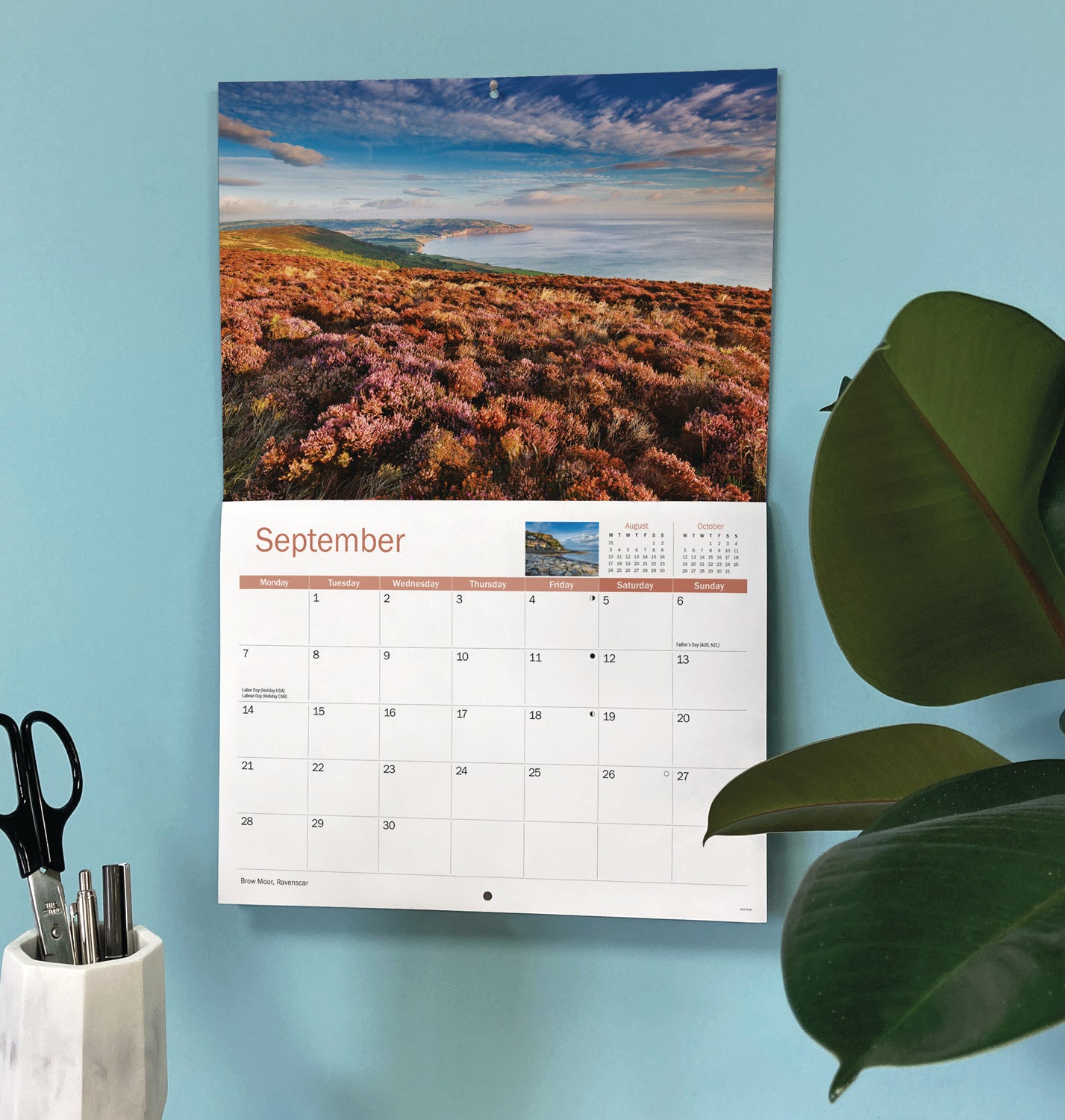 Yorkshire Coast A4 Calendar 2026