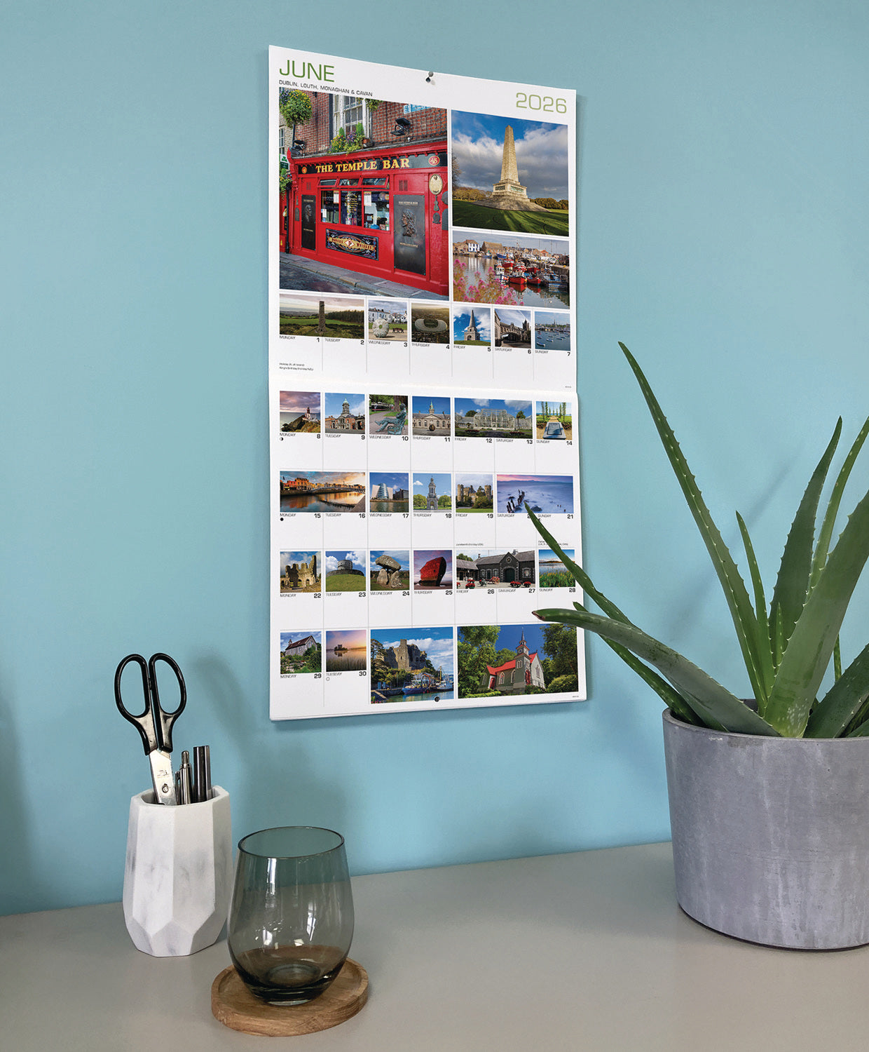 Around Ireland Wall Calendar 2026