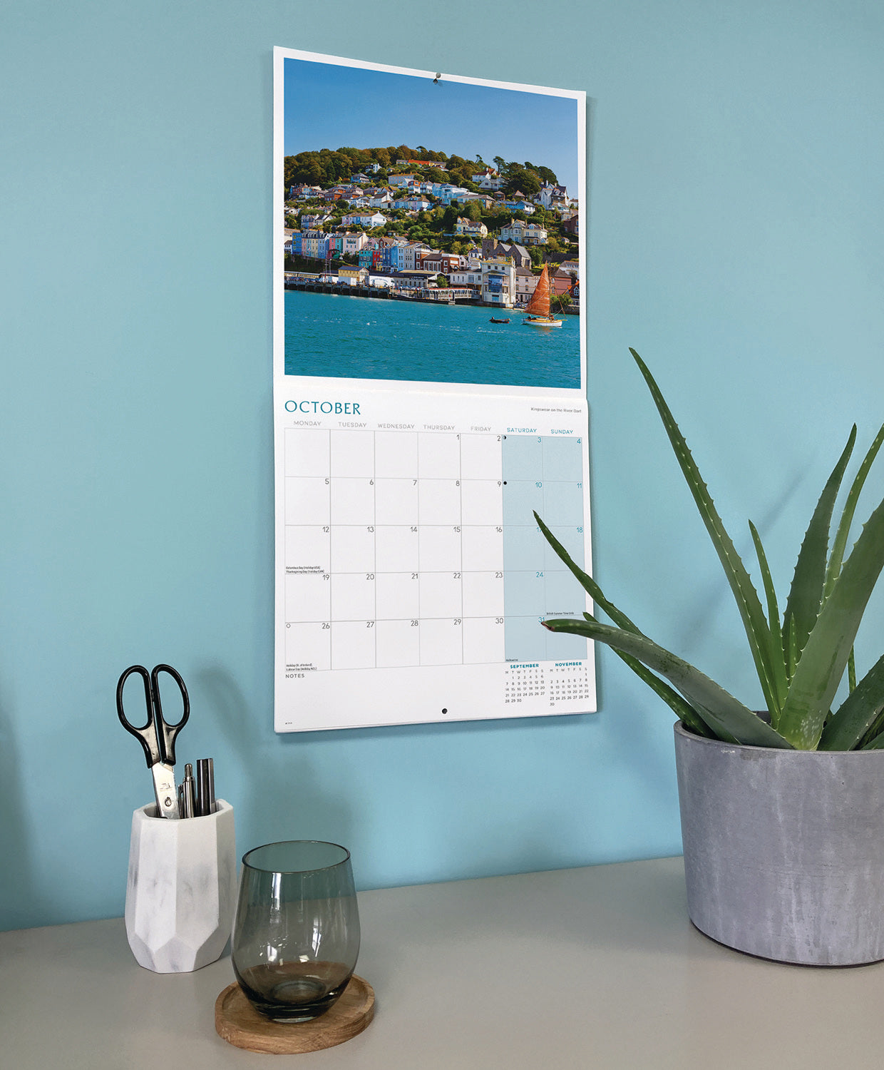 Beauty of Devon Wall Calendar 2026