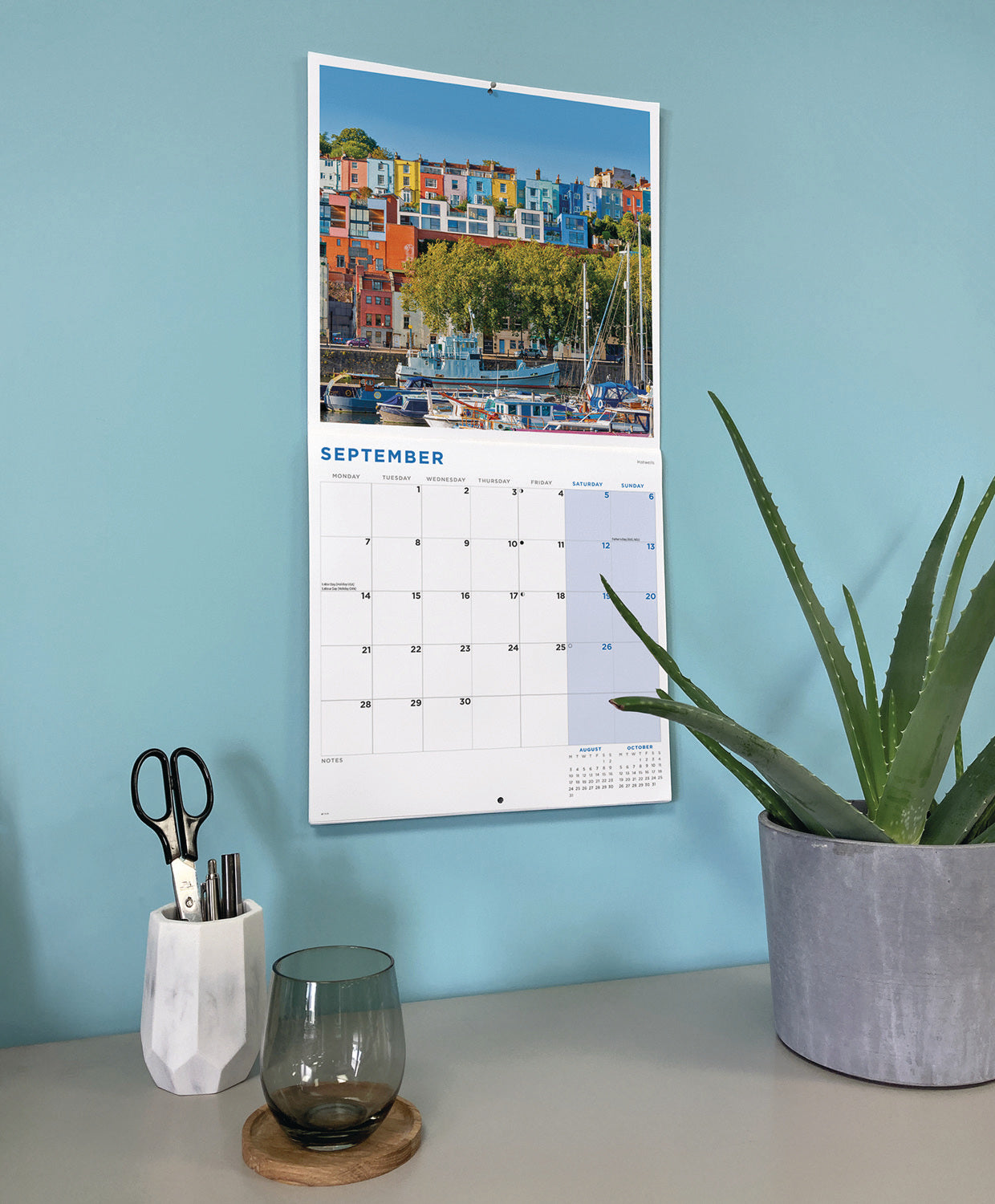 Bristol Wall Calendar 2026