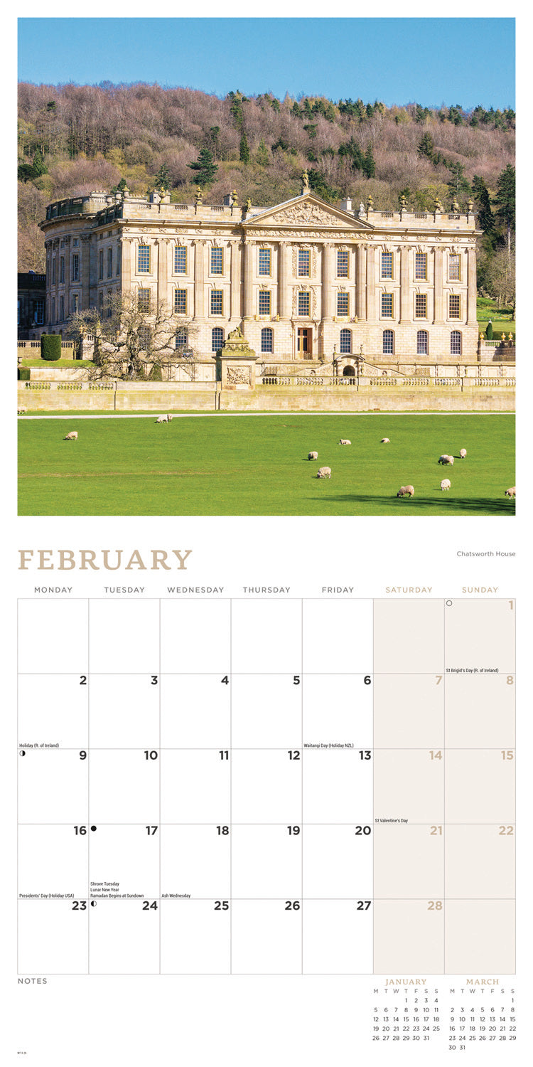 Peak District Wall Calendar 2026