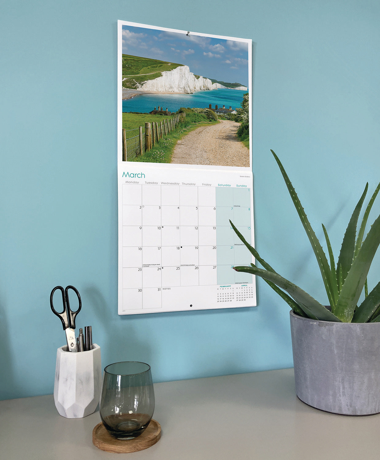 Sussex Wall Calendar 2026