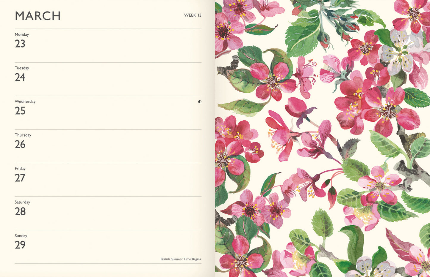 Emma Bridgewater Garden Flowers Dlx Cased Diary 2026