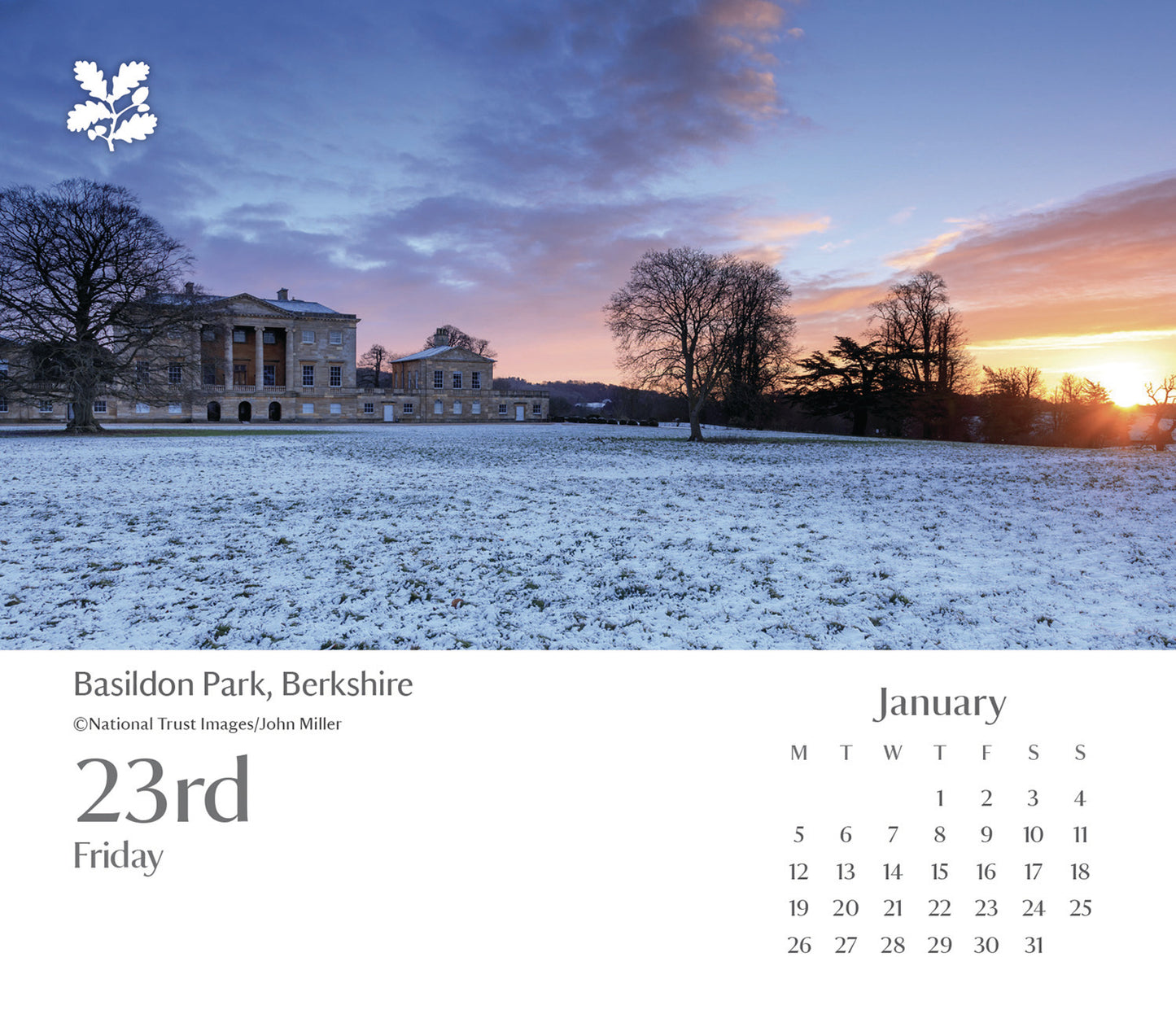 National Trust Escape B Calendar 2026