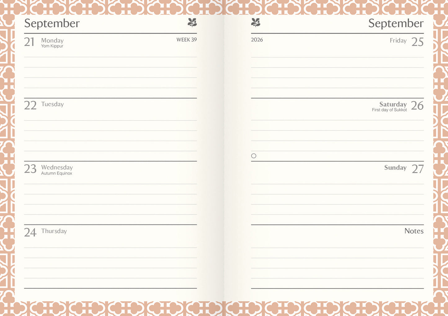National Trust Illustrated A6 Diary 2026