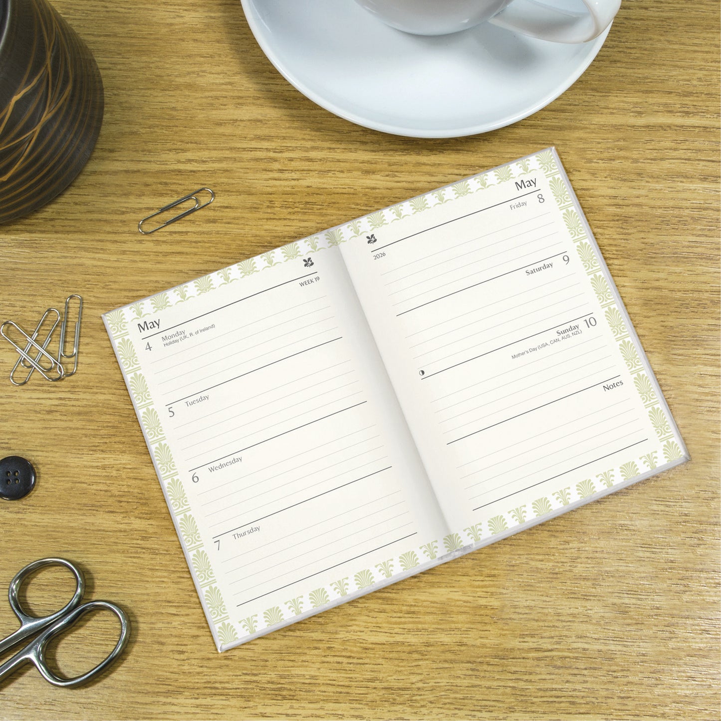 National Trust Illustrated A6 Diary 2026