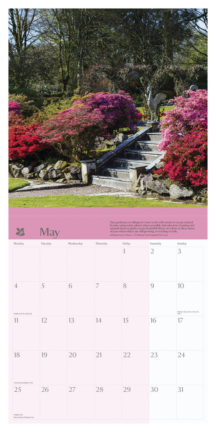 Seasons, National Trust Wall Calendar 2026