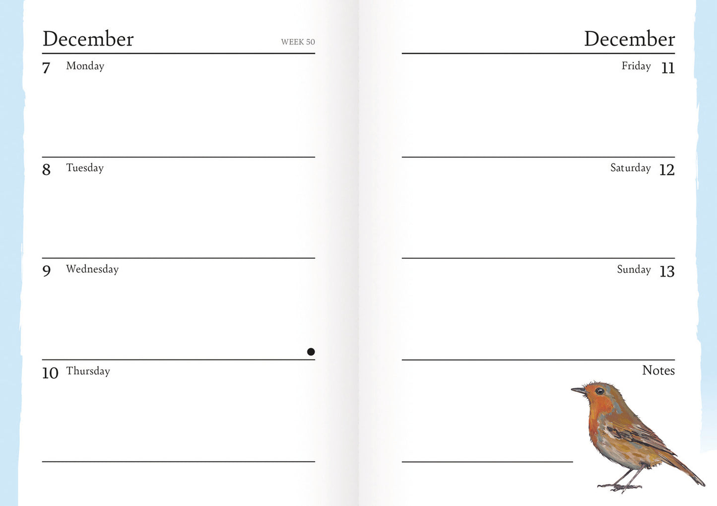 RSPB A6 Diary 2026