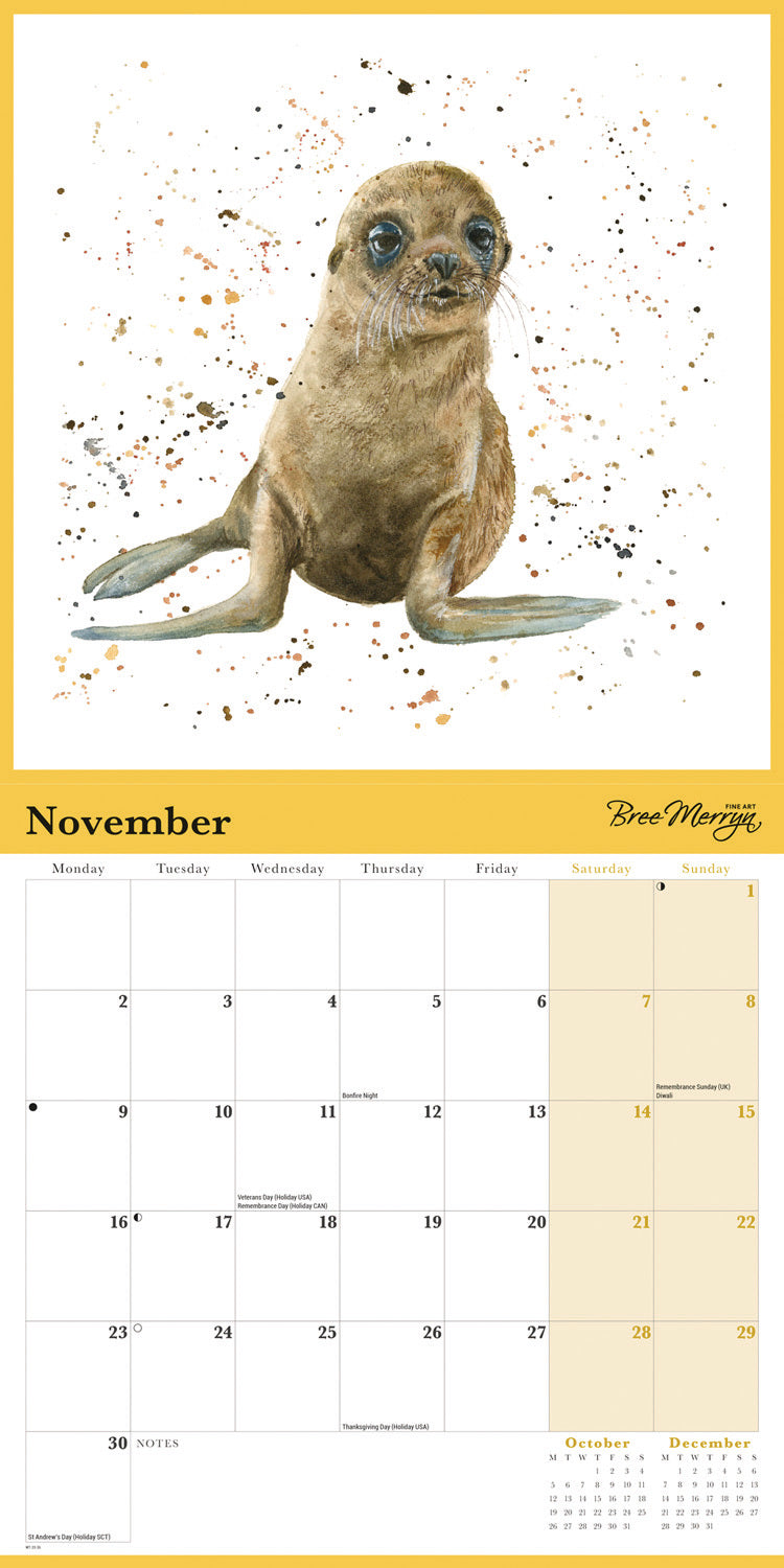 Bree Merryn Wall Calendar 2026