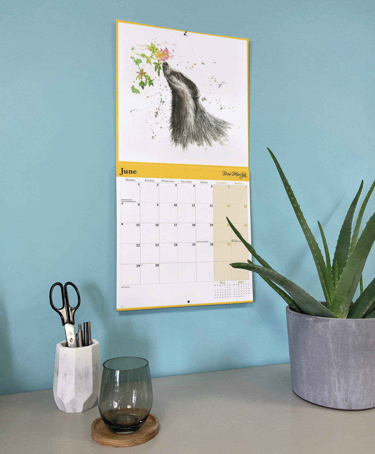 Bree Merryn Wall Calendar 2026