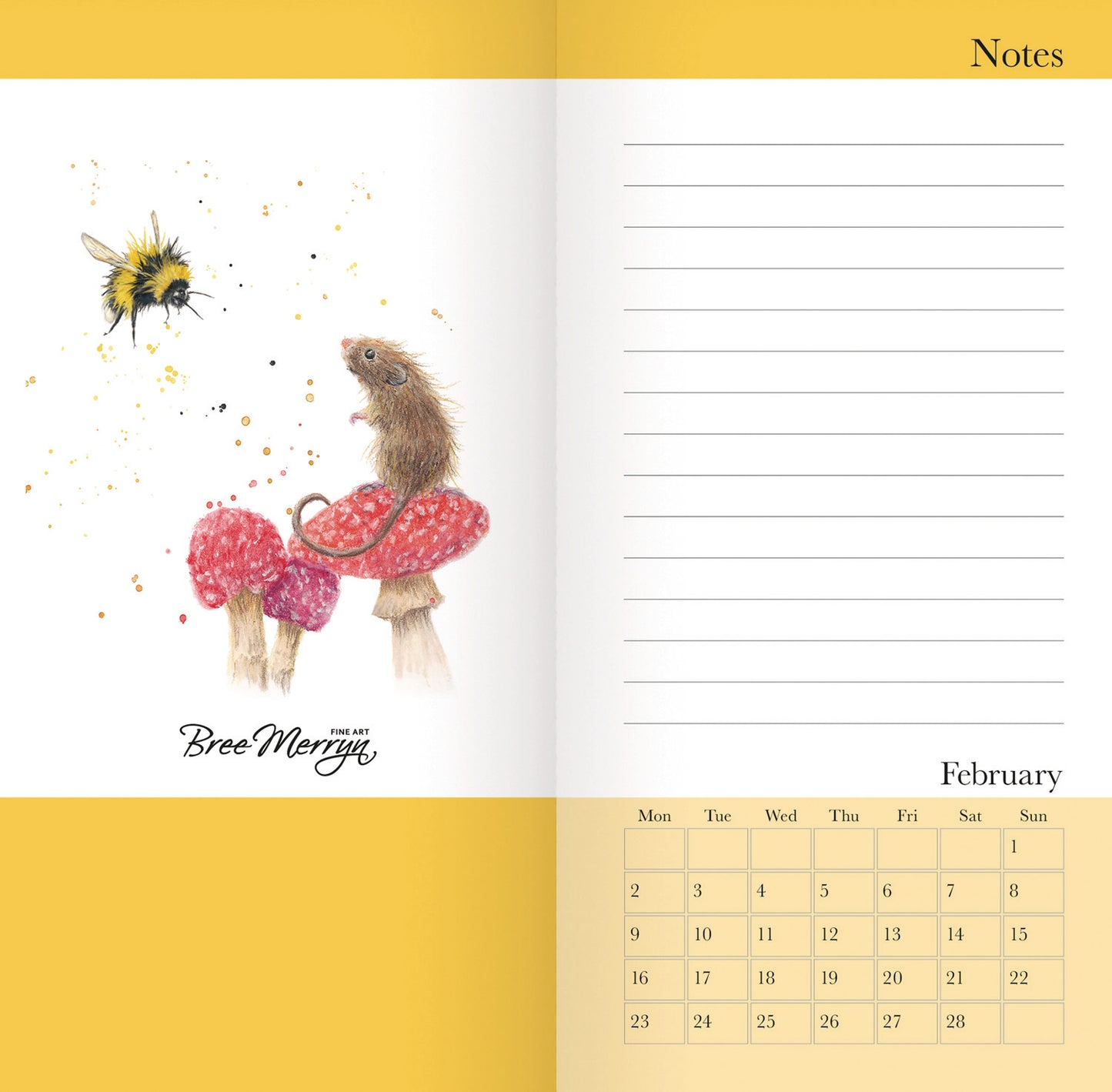 Bree Merryn Slim Dlx Diary 2026