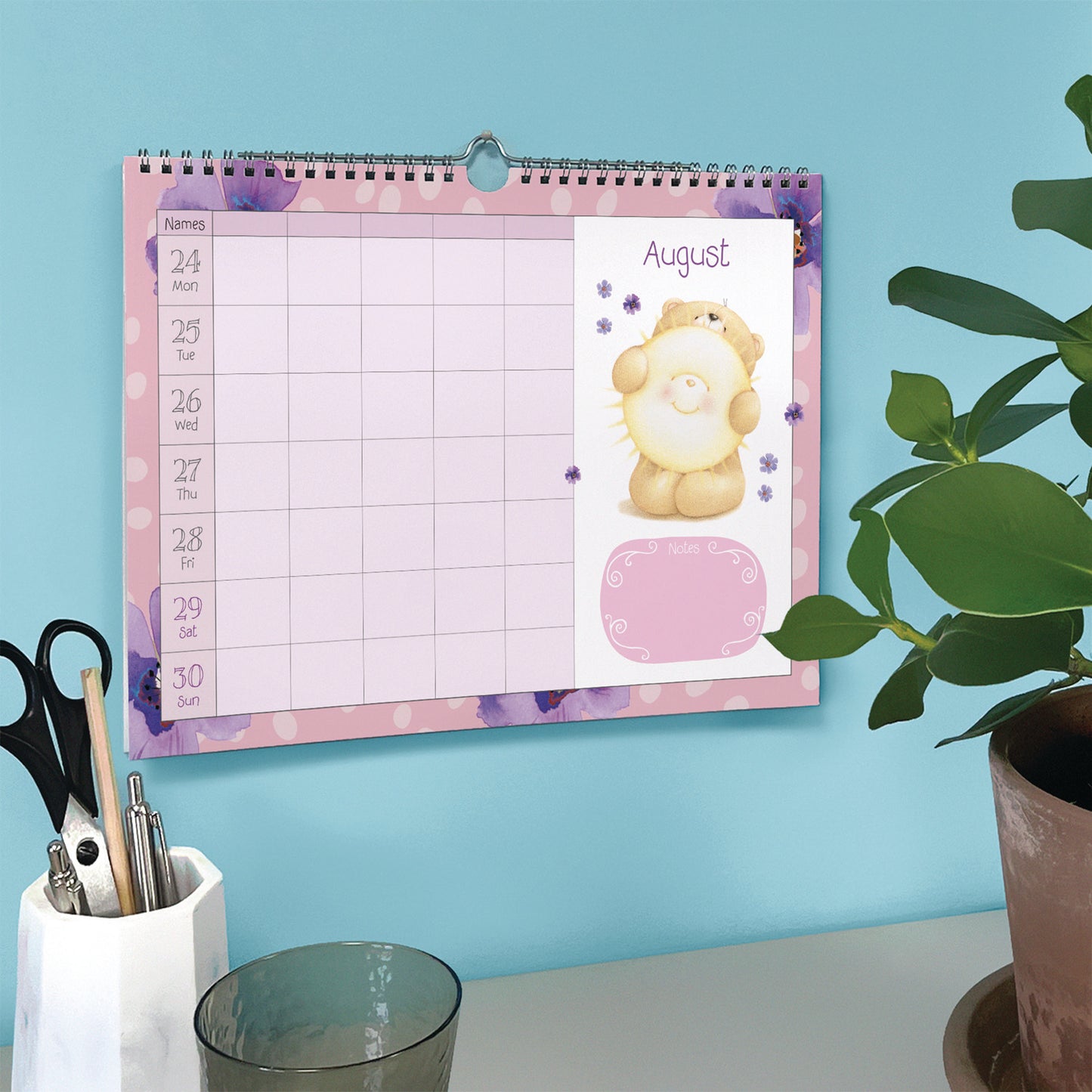 Forever Friends WTV Planner A4 Calendar 2026
